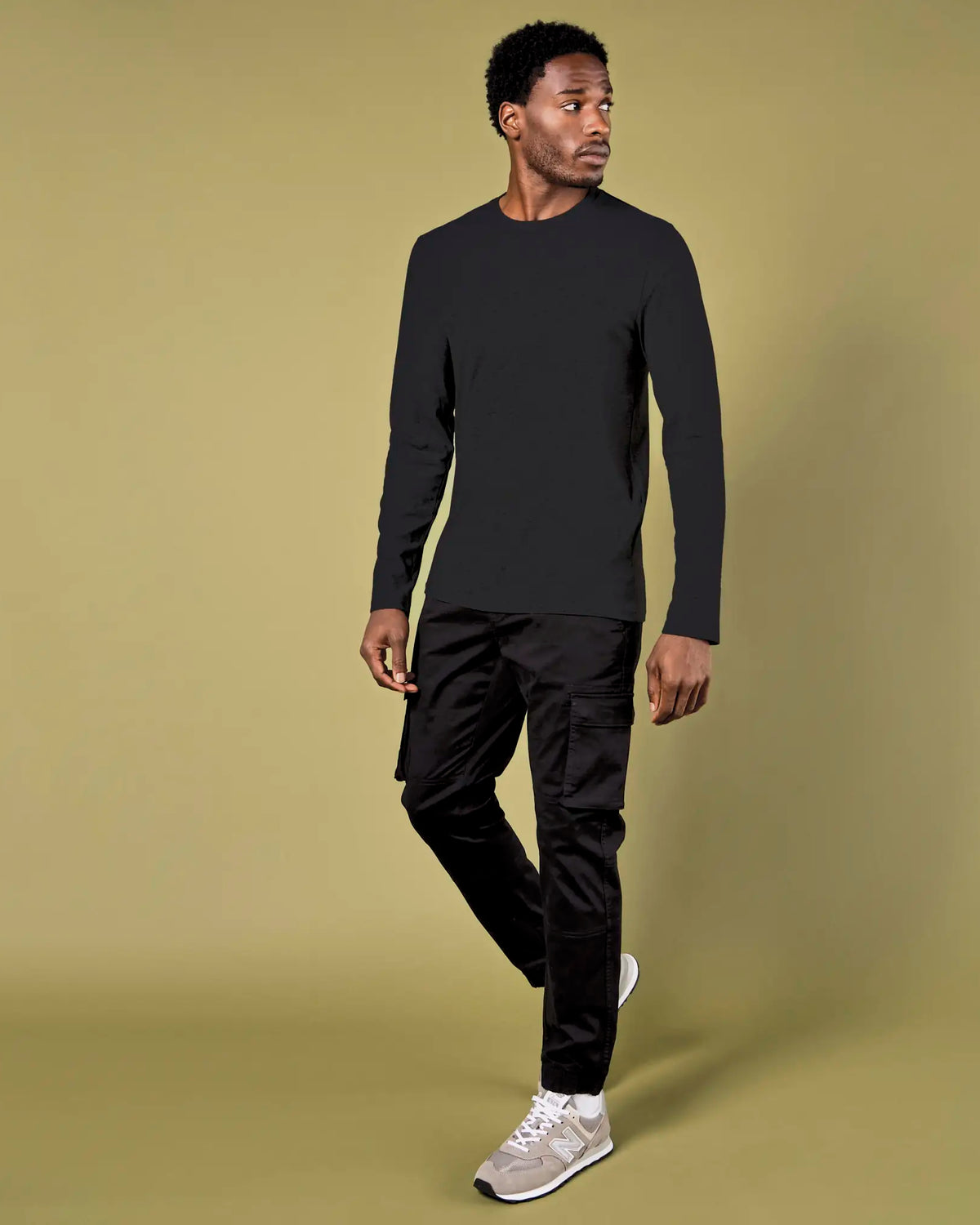 all-groups Men's Fashion Fit Long Sleeve Superwash 60 T-Shirt