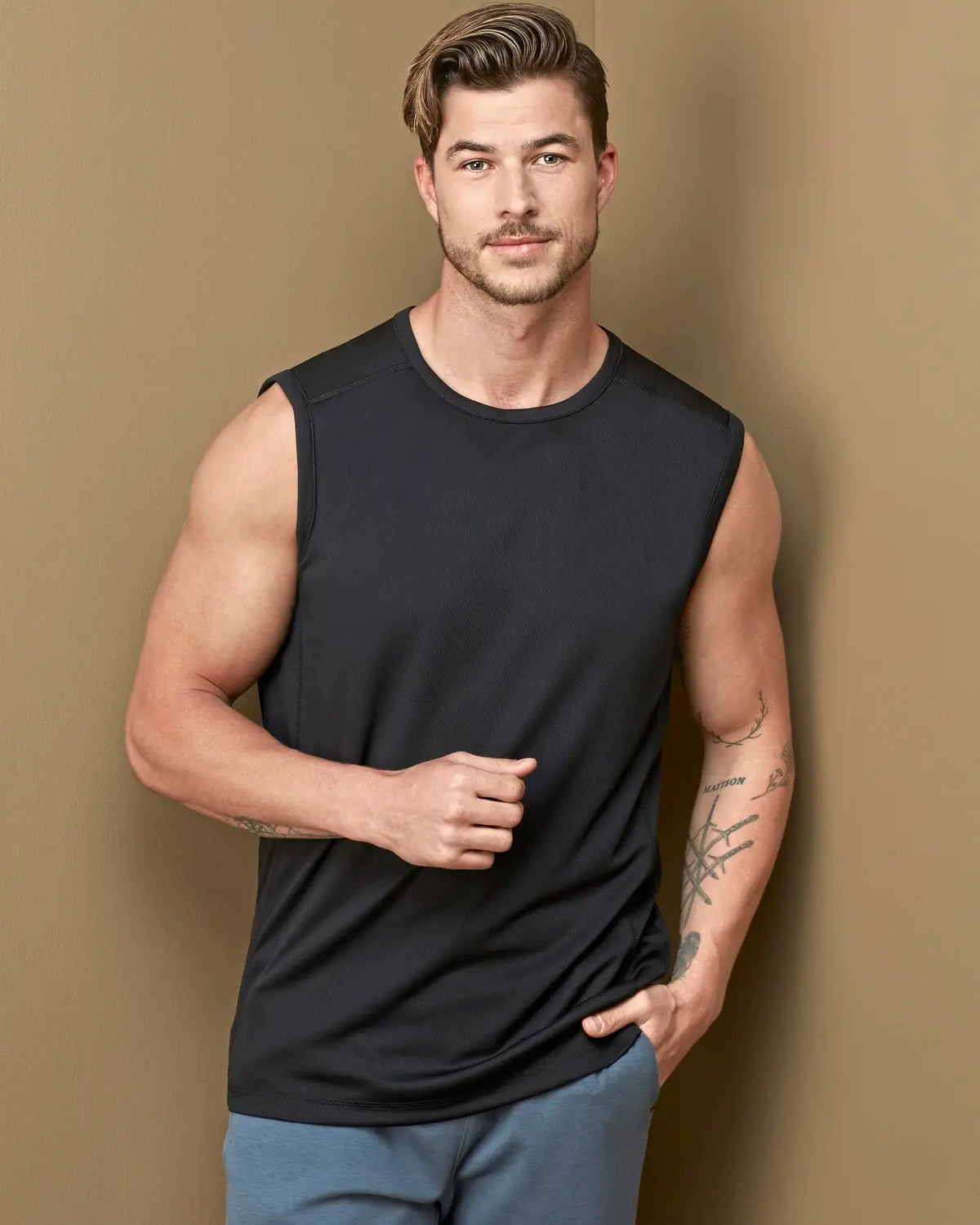 all-groups Men's Mesh Sleeveless