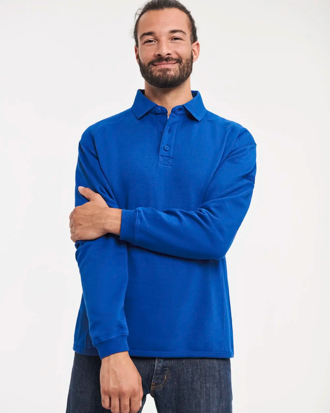 all-groups Men's Heavy Duty Workwear Collar Sweatshirt