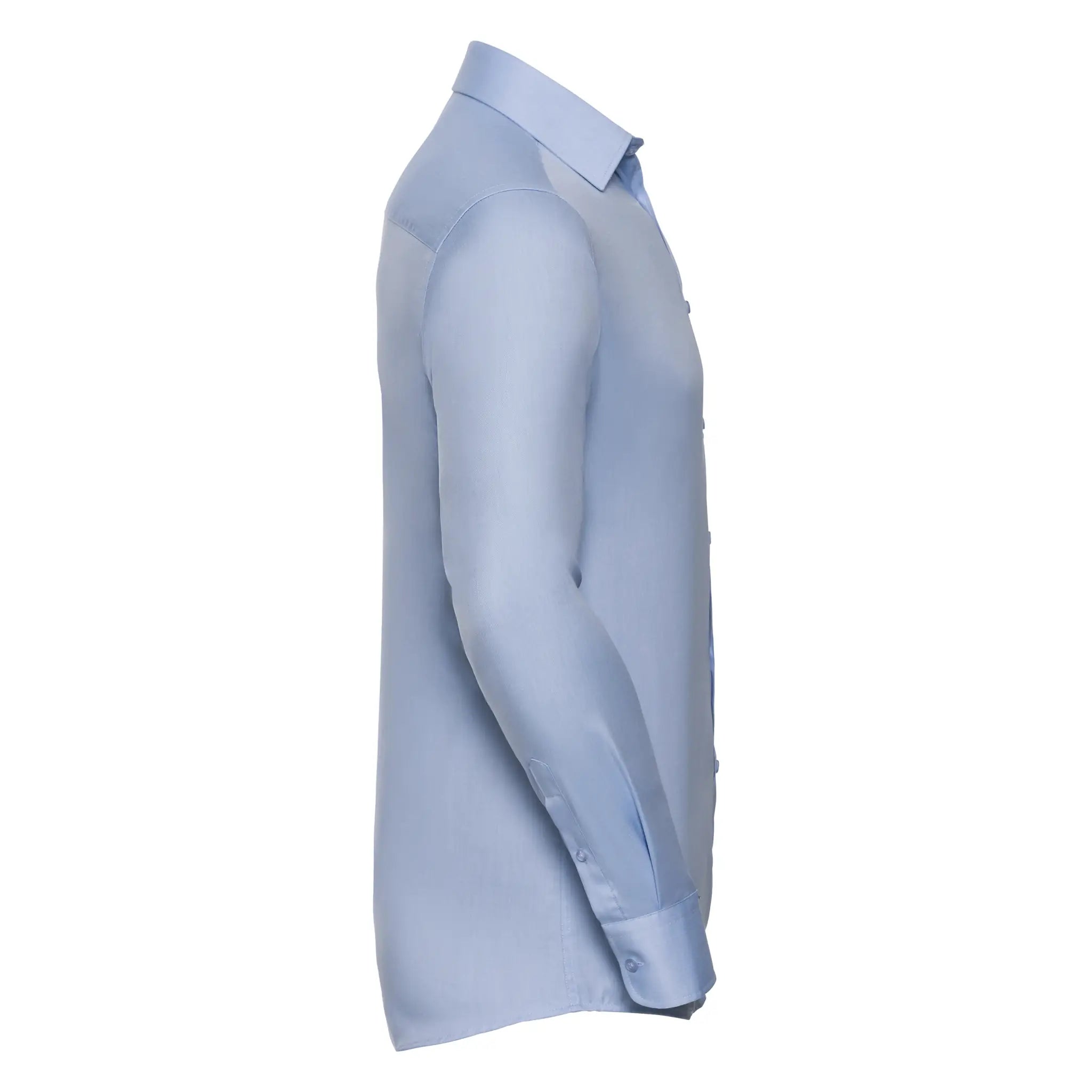 all-groups Men's Long Sleeve Tailored Herringbone Shirt
